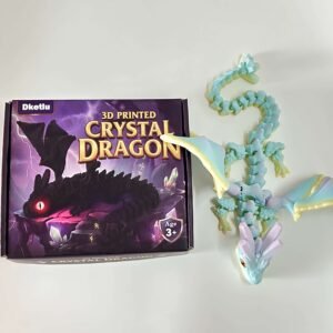 3d printed dragon rainbow2