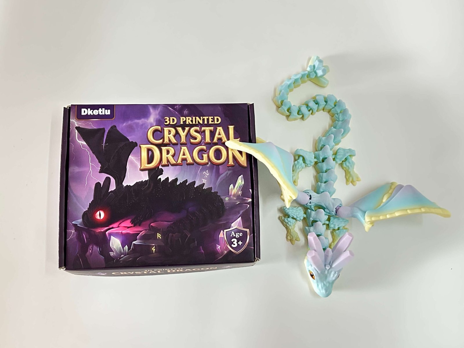 3d printed dragon rainbow2 3d printed dragon rainbow2