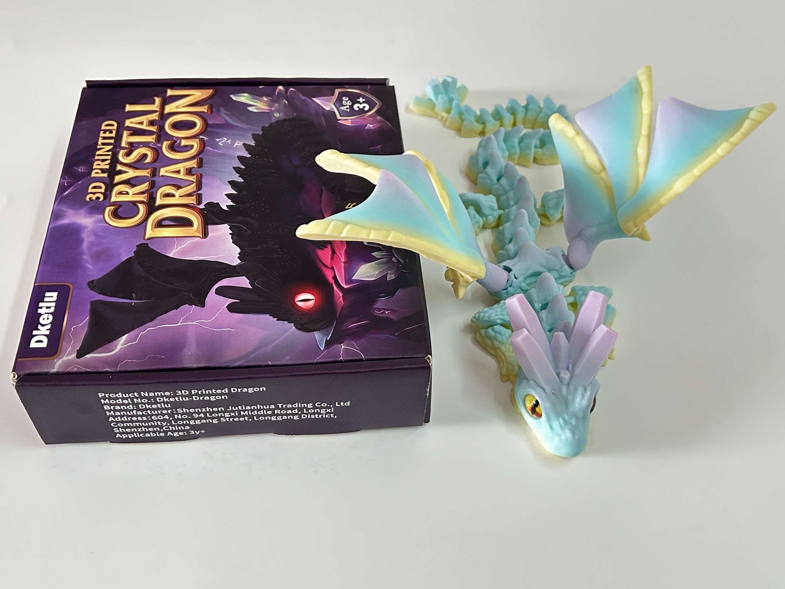 3d printed dragon rainbow5 3d printed dragon rainbow5